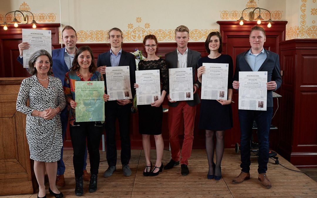 Jan Brouwer Scriptieprijzen: 7 winnaars bekroond